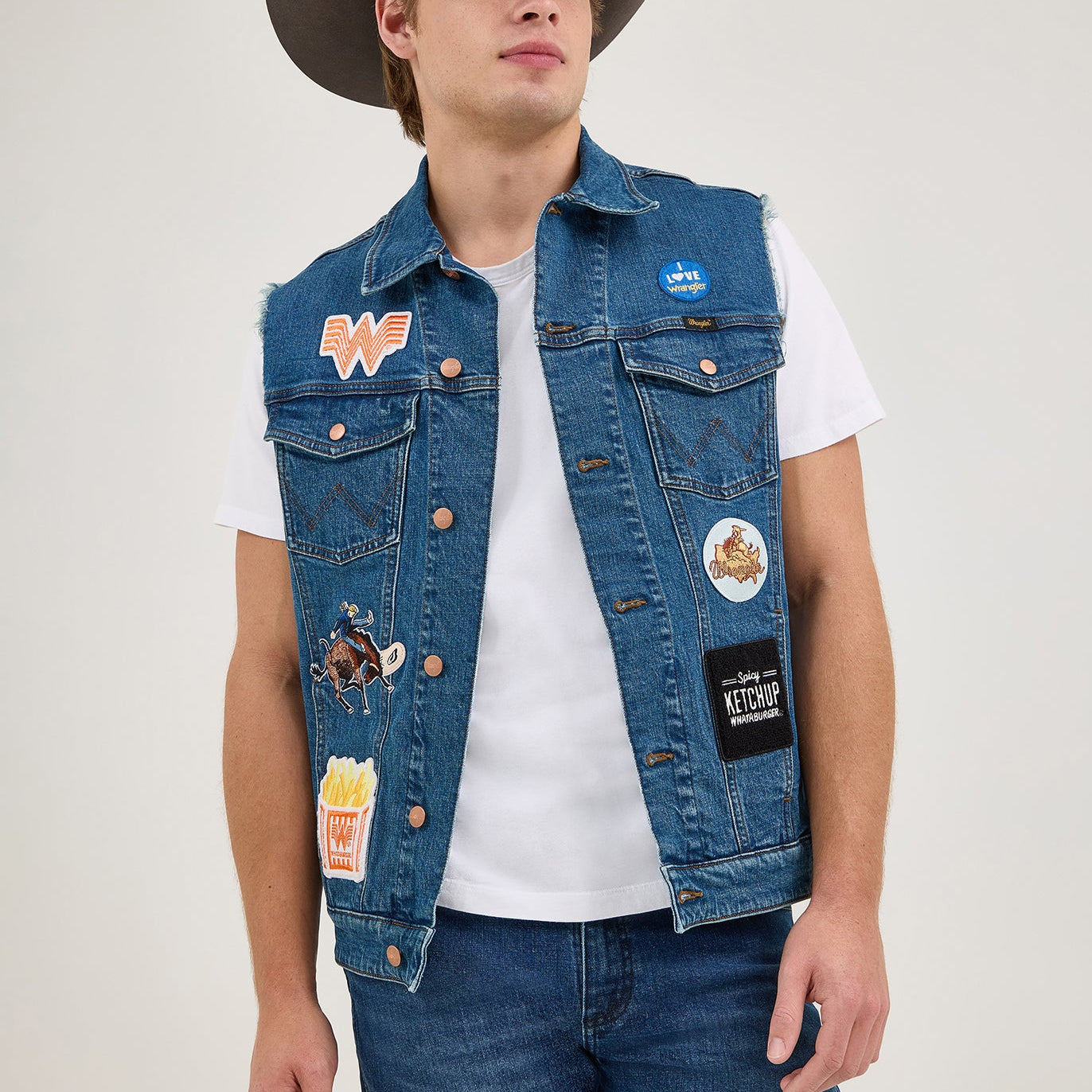Wrangler? x Whataburger? Men's Cut-Off Vest