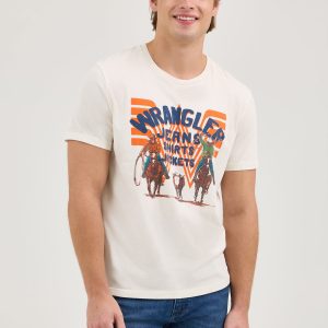 Wrangler? x Whataburger? White Graphic T-Shirt