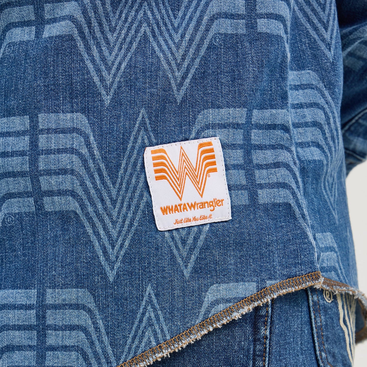 Wrangler® x Whataburger® Men's Western Print Shirt - Image 5