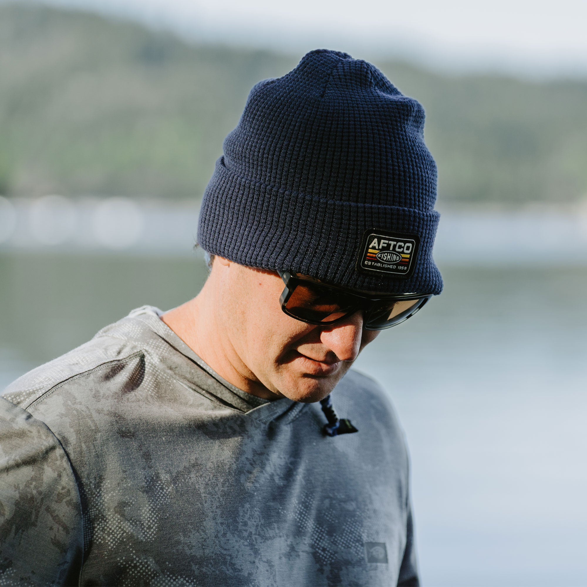 Chevron Waffle Beanie - Image 5