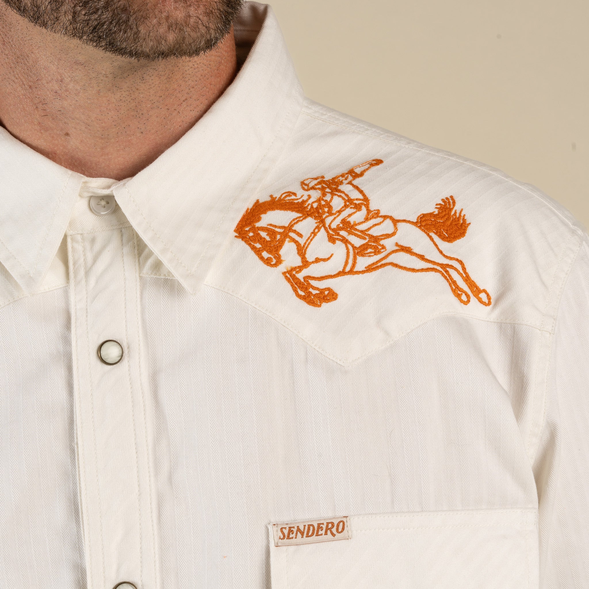 Sendero x Whataburger Wyatt Pearl Snap WhataRodeo Shirt - Image 7