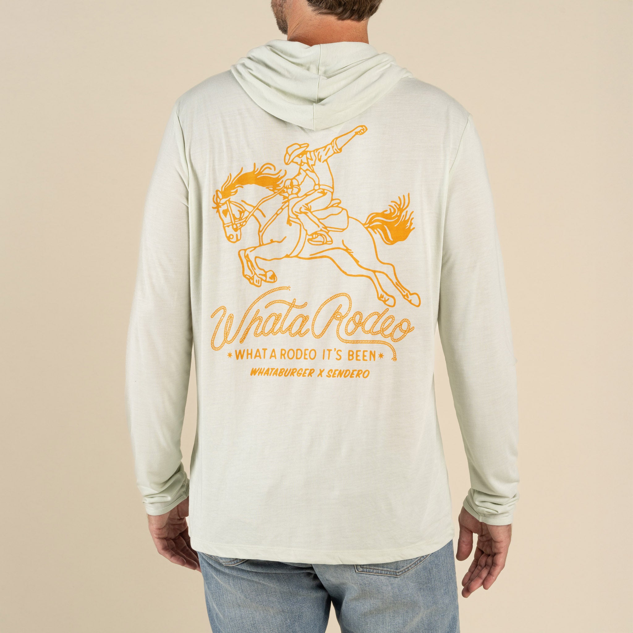 Sendero x Whataburger Flats Green Yucatan Hoodie Shirt