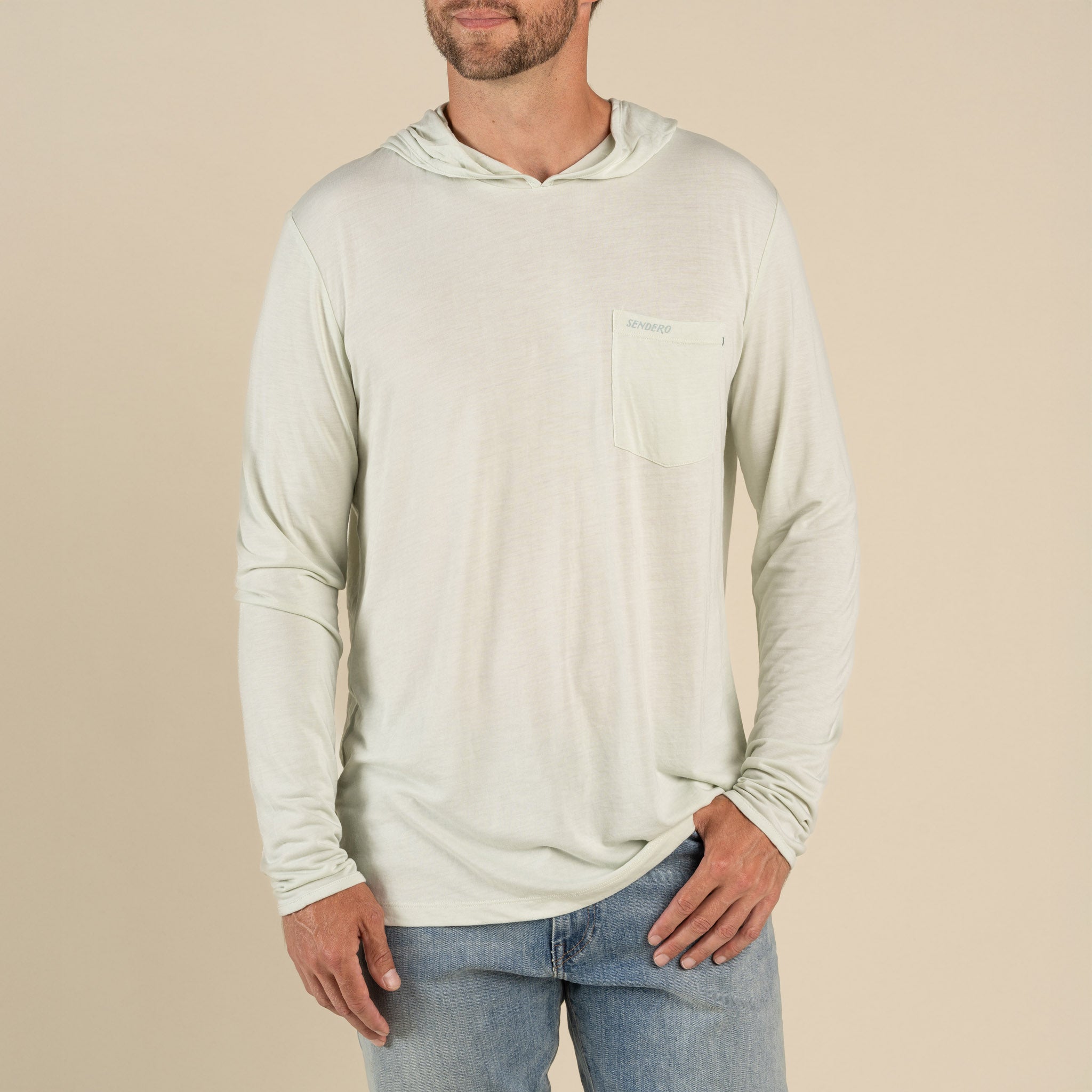 Sendero x Whataburger Flats Green Yucatan Hoodie Shirt - Image 3