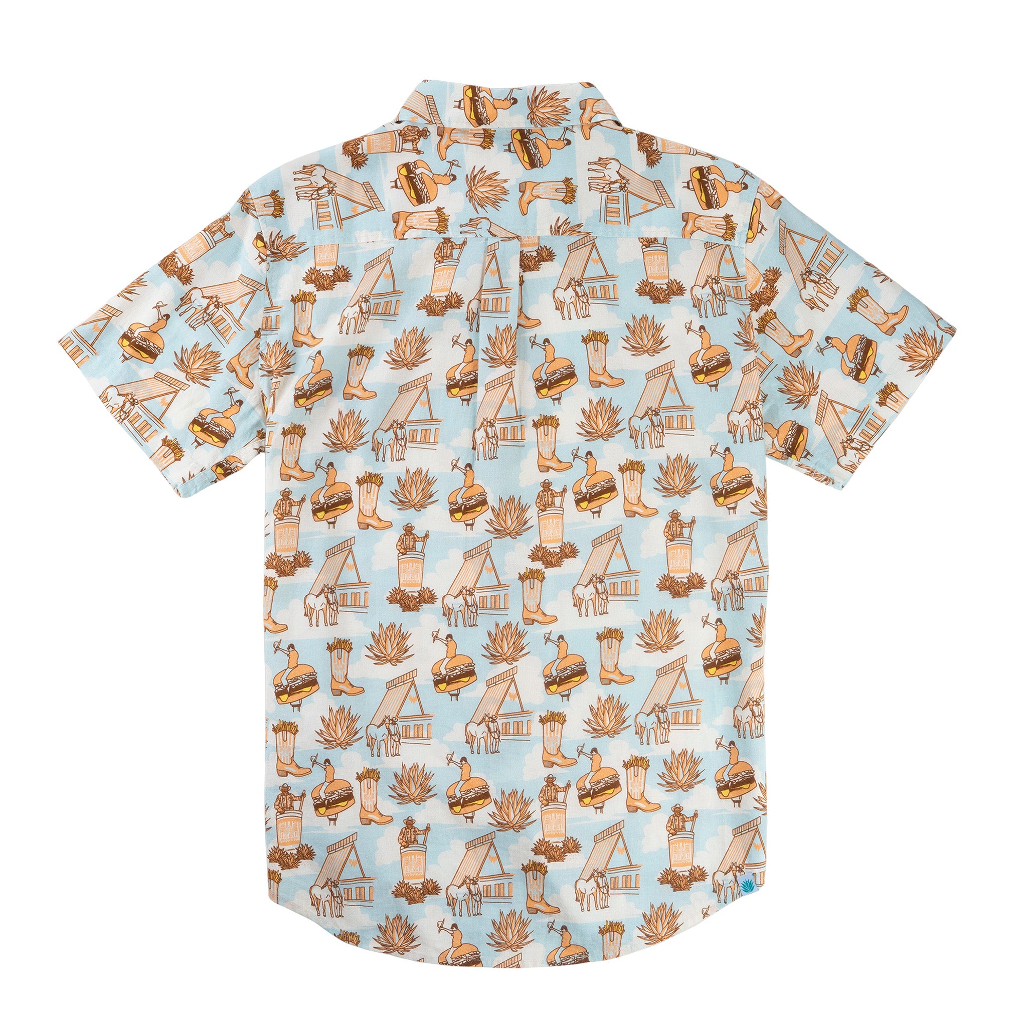 Sendero x Whataburger Cowboy Drive Thru Print Shirt - Image 8