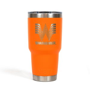 30 oz Orange YETI Rambler? Tumbler
