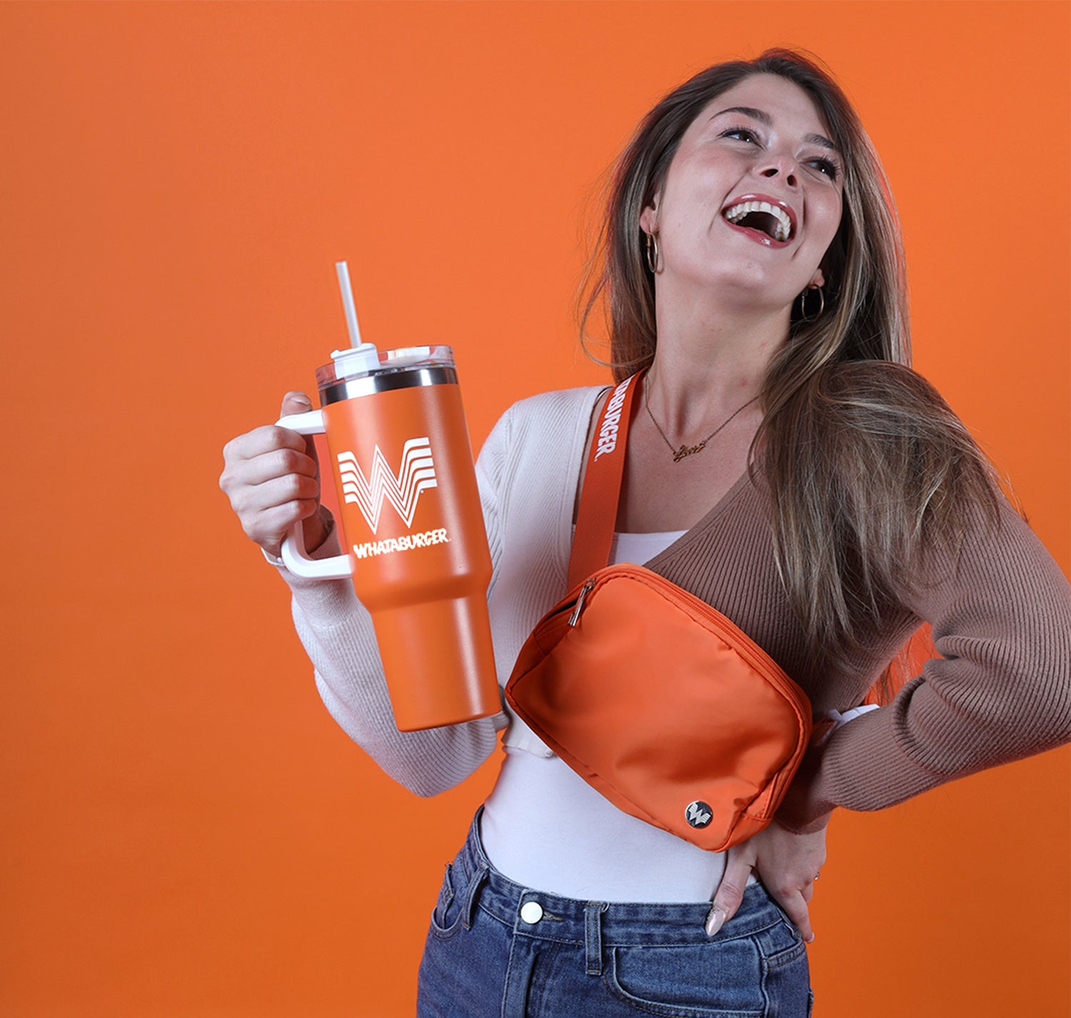 Orange Belt Bag - Image 2