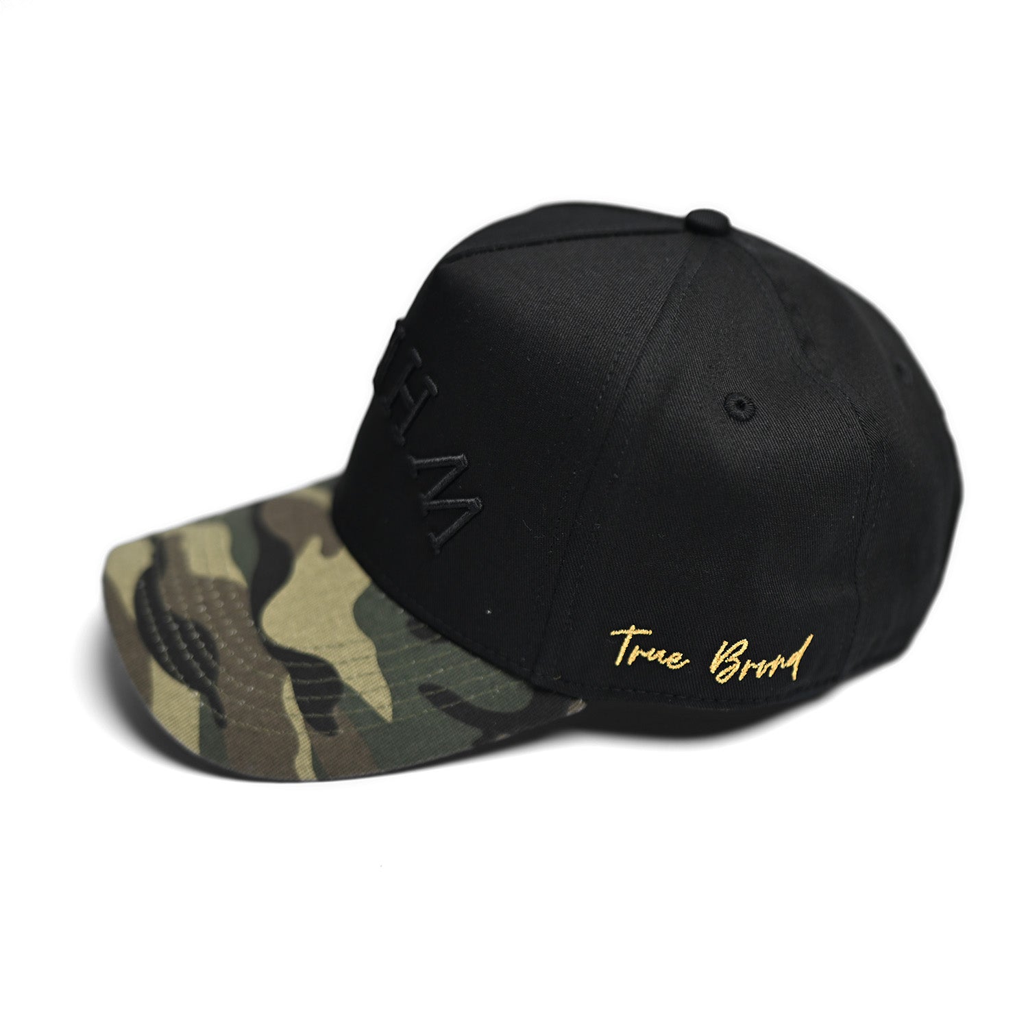 True Brvnd? Black Camo Whataburger Hat - Image 2