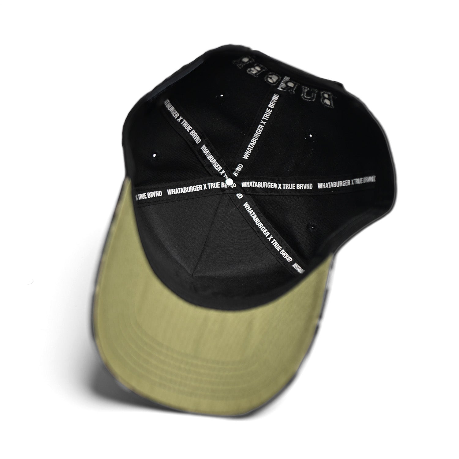 True Brvnd? Black Camo Whataburger Hat - Image 3
