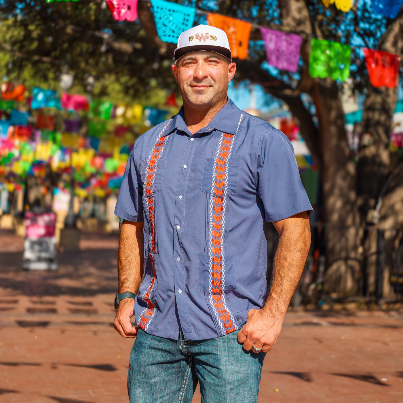 Navy Guayabera - Image 3