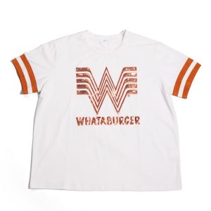 Brianna Cannon Sequin White Lockup Tee