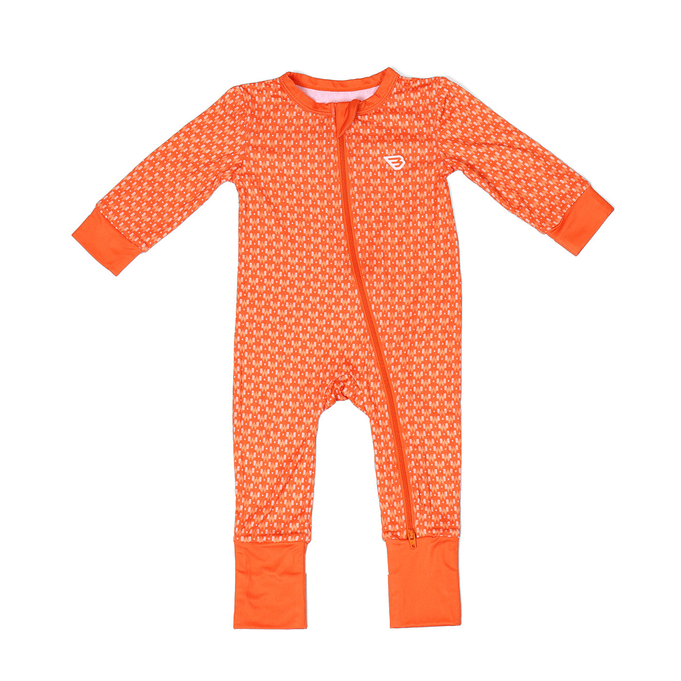 Burlebo x Whataburger WHATA Logo Orange Baby Zip Up