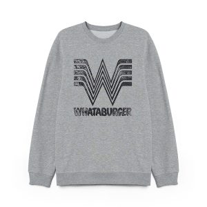 Grey Lockup Crewneck