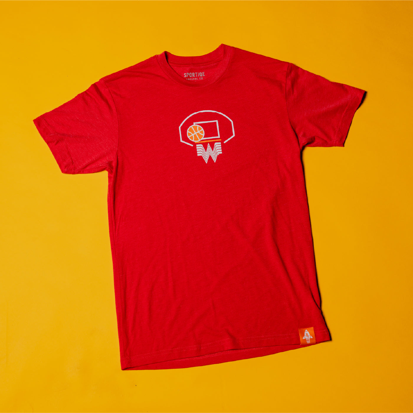 Houston Rockets x Whataburger Always Clutch Red Tee - Image 2