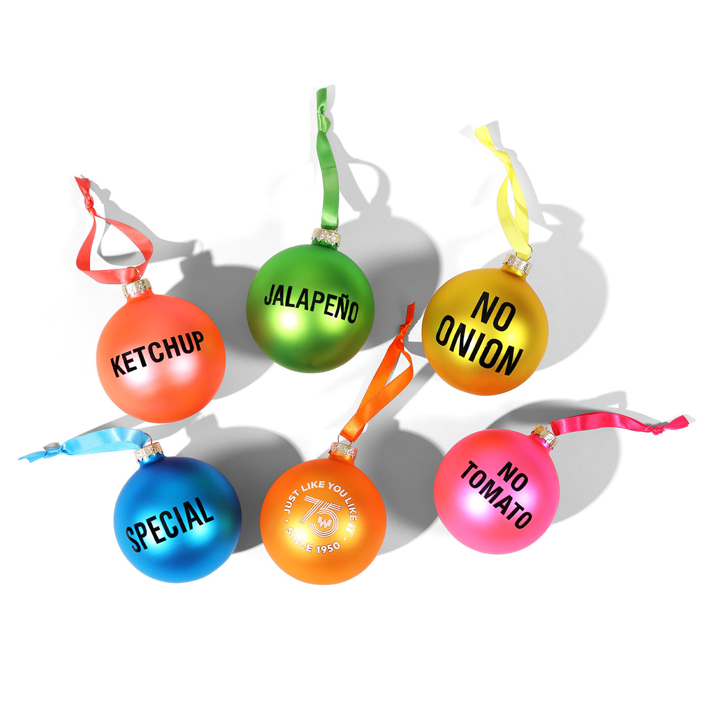 Whataburger Holiday Ornament Set