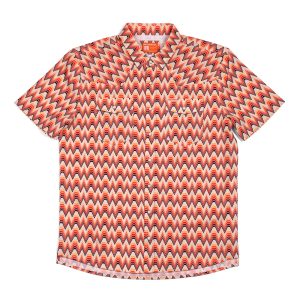 70s W Button Up