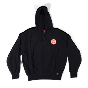 Sportiqe Black Hooded Half Zip