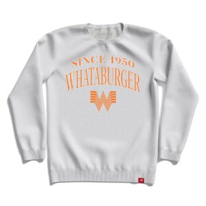 Sportiqe White Crewneck