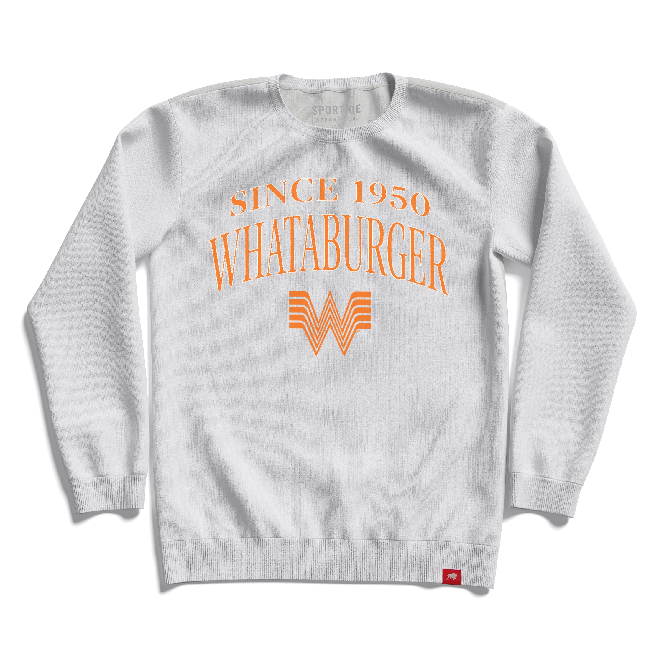 Sportiqe White Crewneck